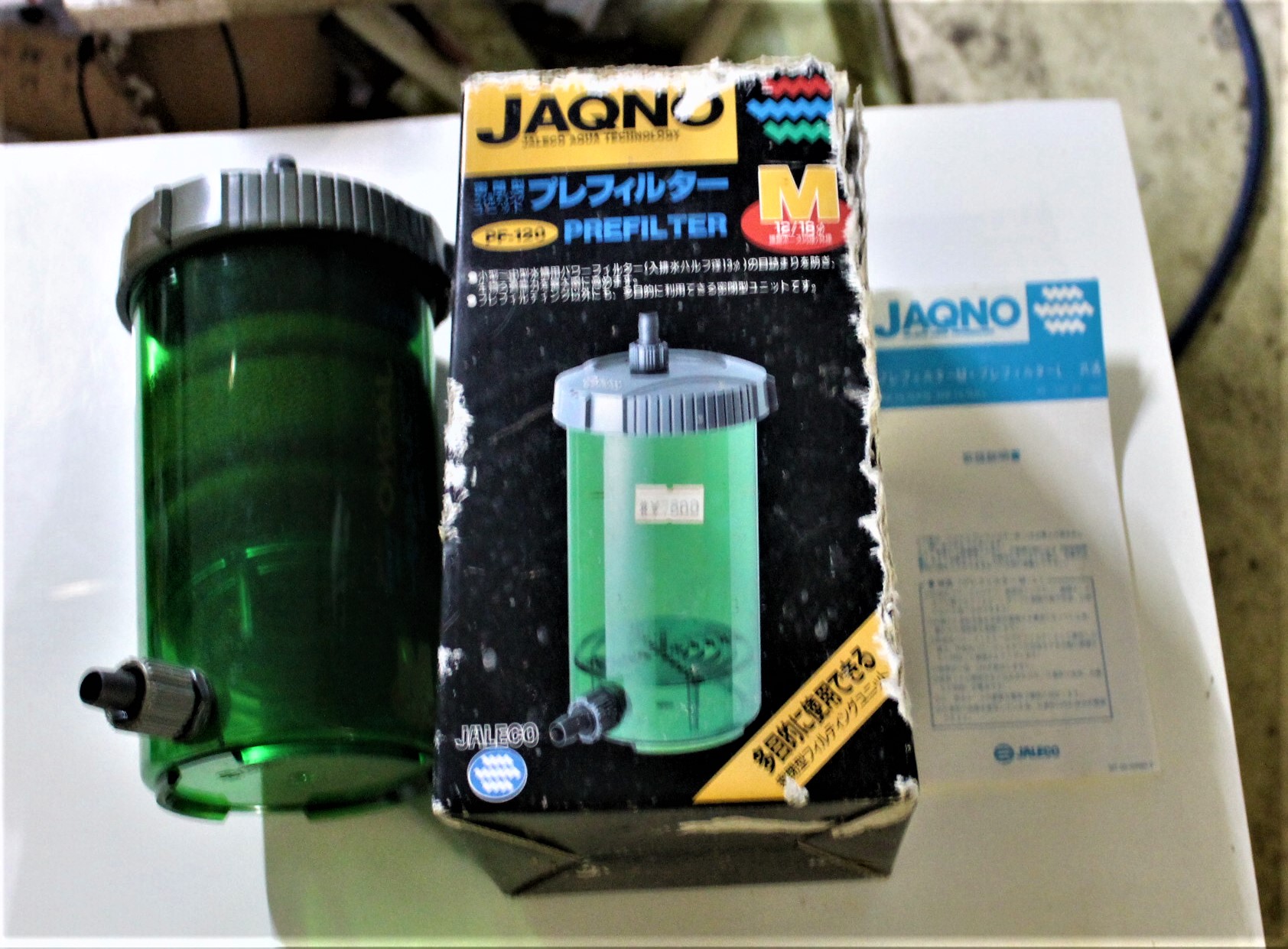 新品　JAQNO プレフィルター　M