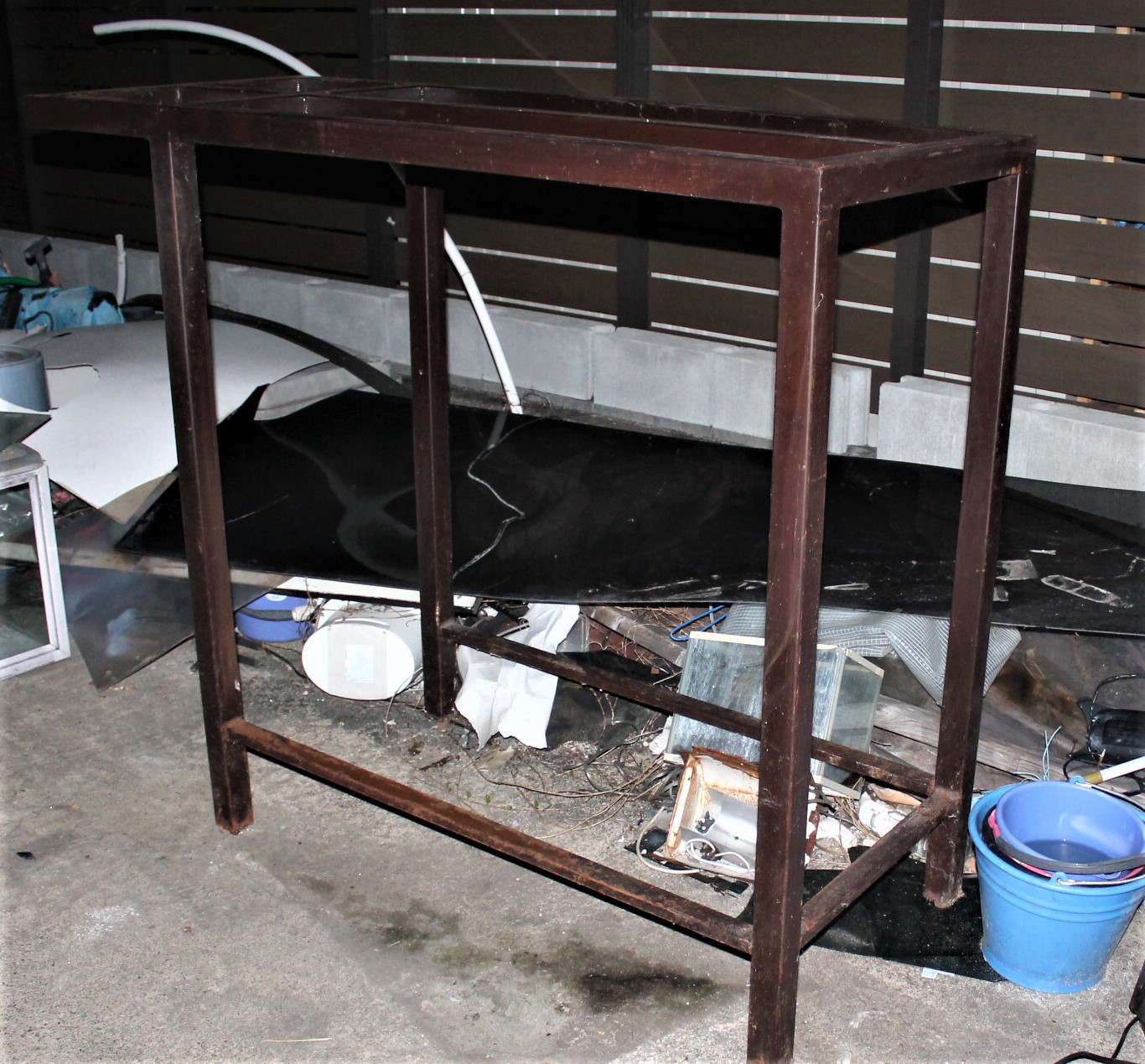 150ｃｍ水槽用　アングル　１５０×６０．５×ｈ１２６ 150cm水槽用 アングル 150×60．5×h126